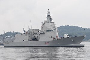Francesco_Morosini_(P-431)_right_front_view_at_JMSDF_Yokosuka_Naval_Base_June_27,_2023_04.jpg