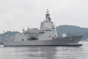 Francesco_Morosini_(P-431)_right_front_view_at_JMSDF_Yokosuka_Naval_Base_June_27,_2023_04.jpg