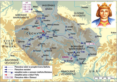 Mapa tažení Přemysla Otakara I..jpg