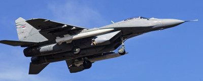 Čínsky rakety CM-400 na Srbskem MiG-29SM+