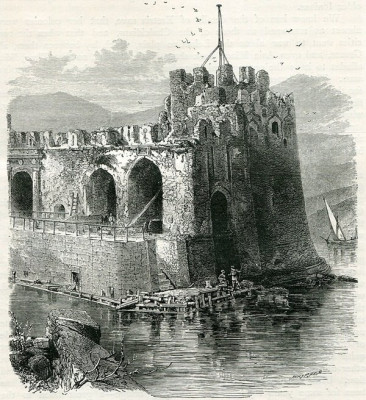 Brána z města z boku_Mahaffy_John_Pentland_-_1890.jpg